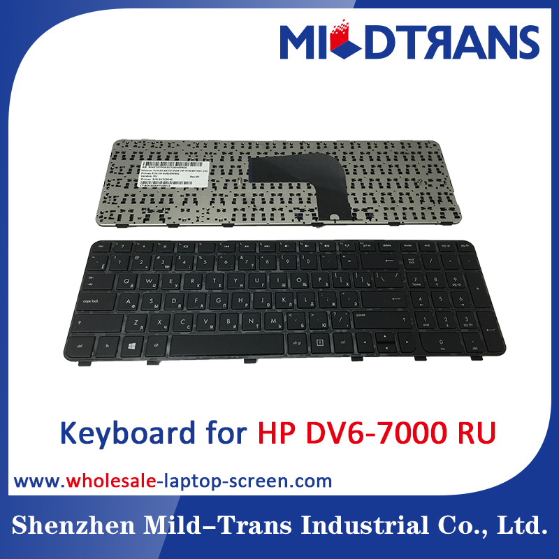 HP dv6-7000 için ru laptop klavye