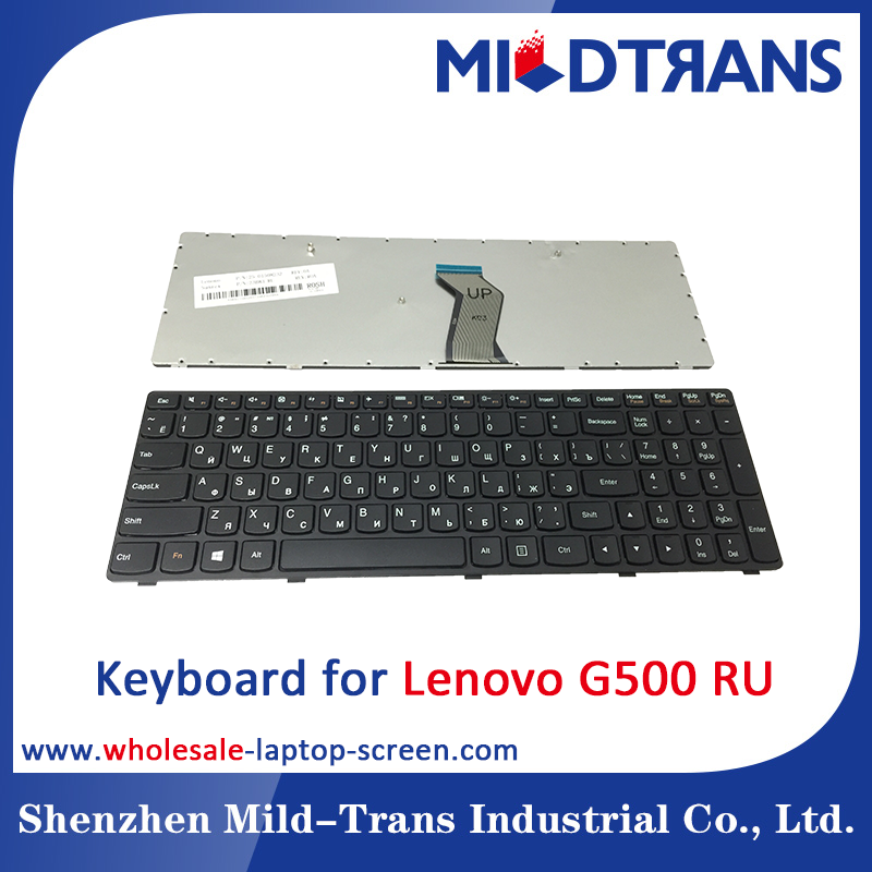 RU laptop klavye için Lenovo G500