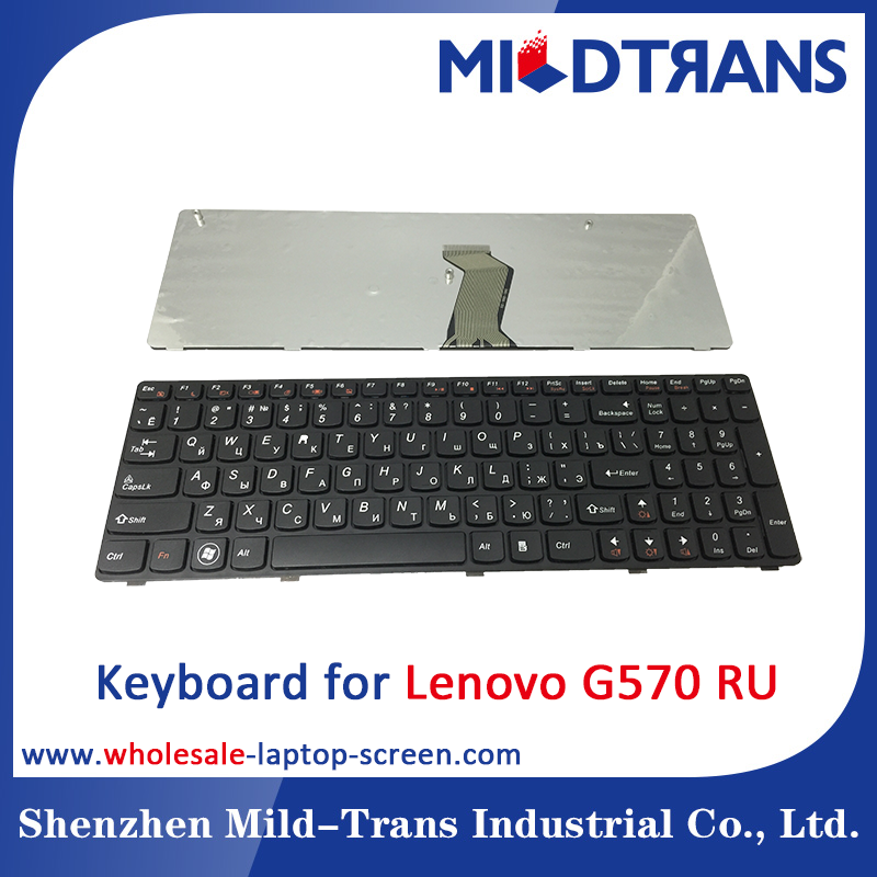 RU laptop klavye için Lenovo G570