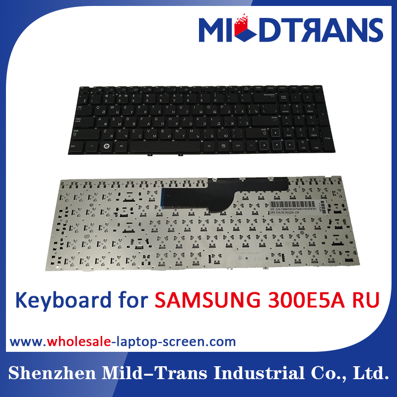RU teclado portátil para Samsung 300E5A