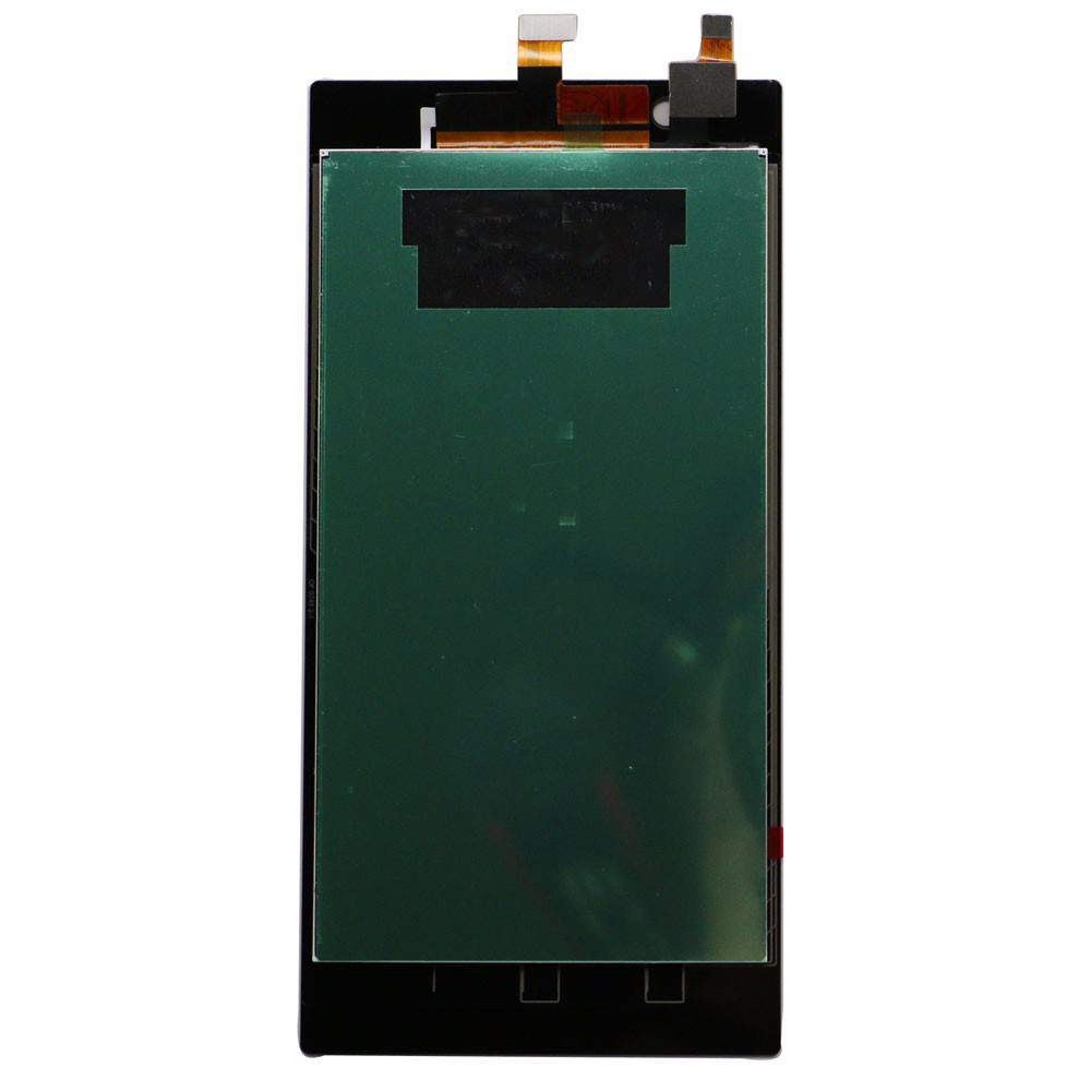 교체 5.5 "Lenovo K900 디스플레이 용 블랙 LCD LCD 터치 스크린 디지타이저 전화 어셈블리