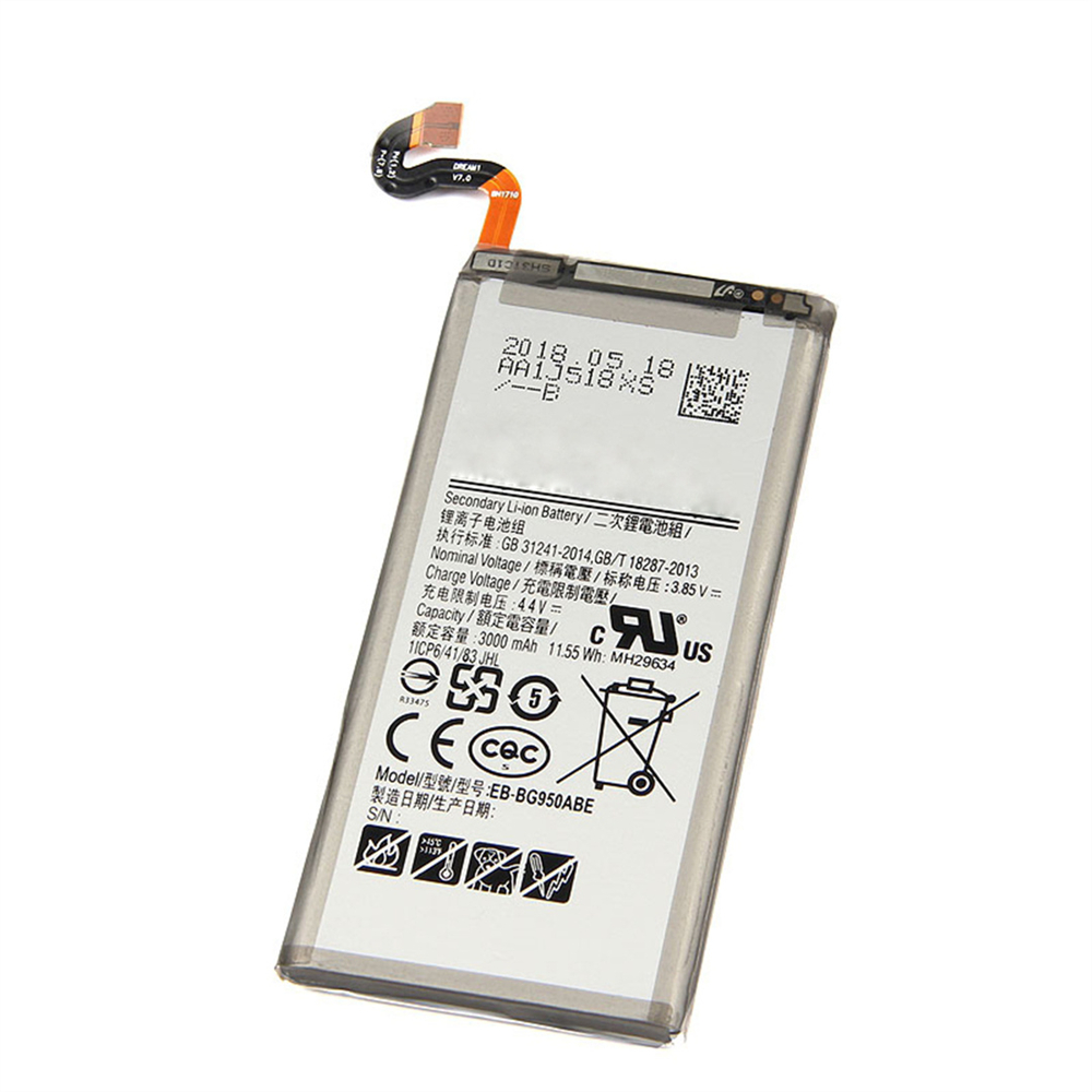 Substituição para Samsung Galaxy S8 G950 EB-BG950ABE Bateria Li-ion 3000mah