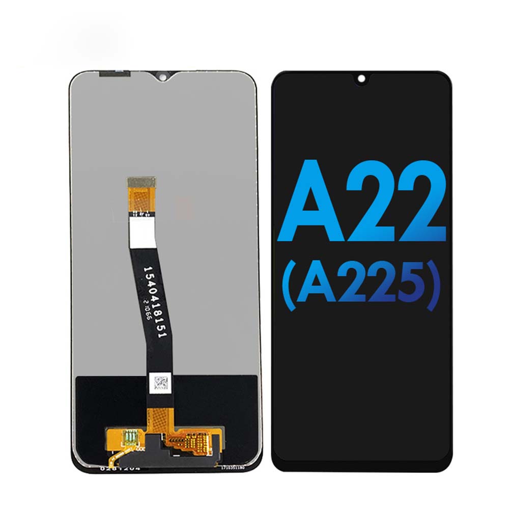 Substituição Mobile Phone LCD Montagem para Samsung A22 A225 4G LCD Touch Screen Digitalizador OEM TFT