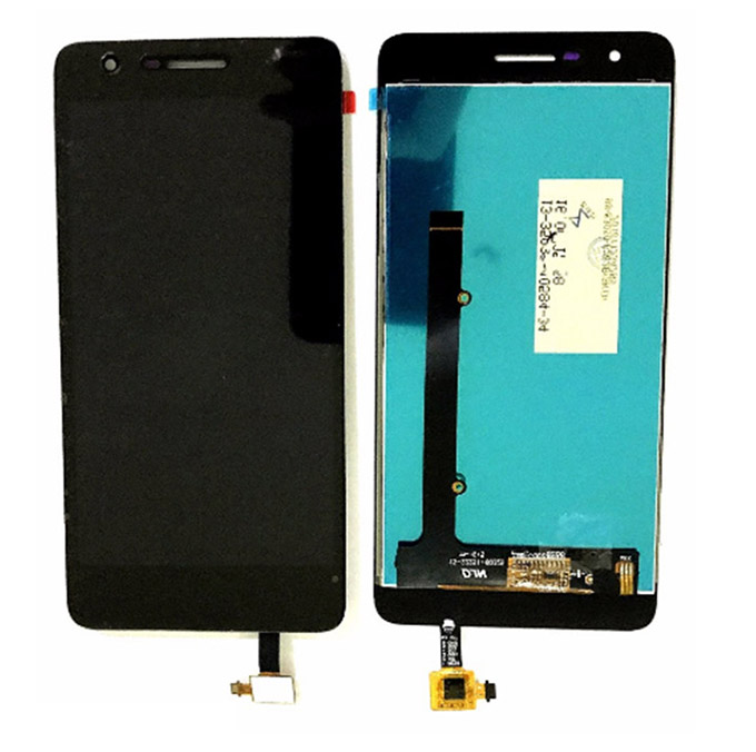 Conjunto de digitador LCD do telefone móvel de substituição para tela sensível ao toque TECNO W4 LCD