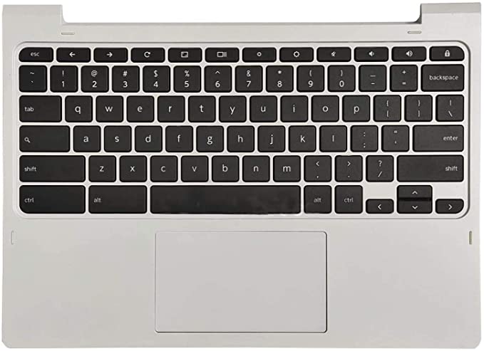 更换联想C330 Chromebook笔记本电脑上壳Palmrest键盘触摸板装配件5CB0S72816顶盖白色