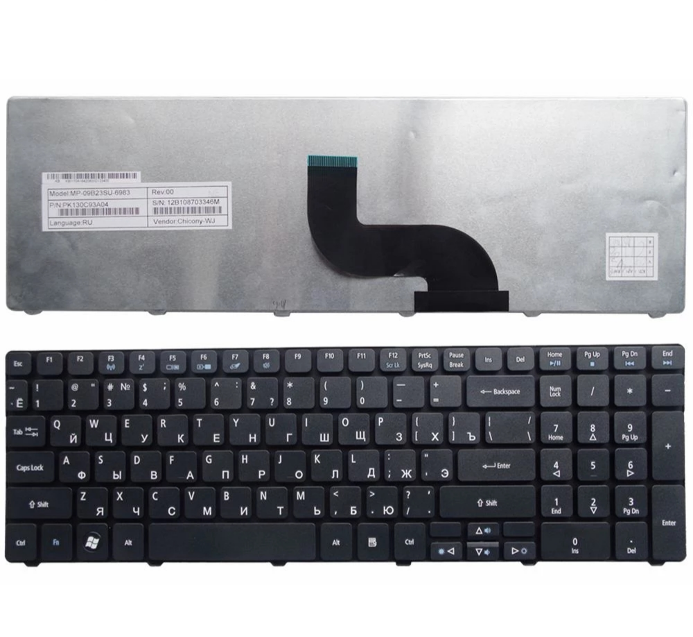 Russian laptop Keyboard for Acer Aspire 5253 5333 5340 5349 5360 5733 5733Z 5750 5750G 5750Z 5750ZG 5250 5253G RU new