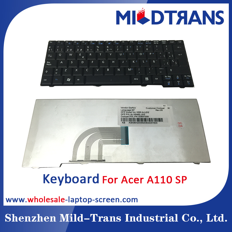 SP clavier pour ordinateur portable Acer A110