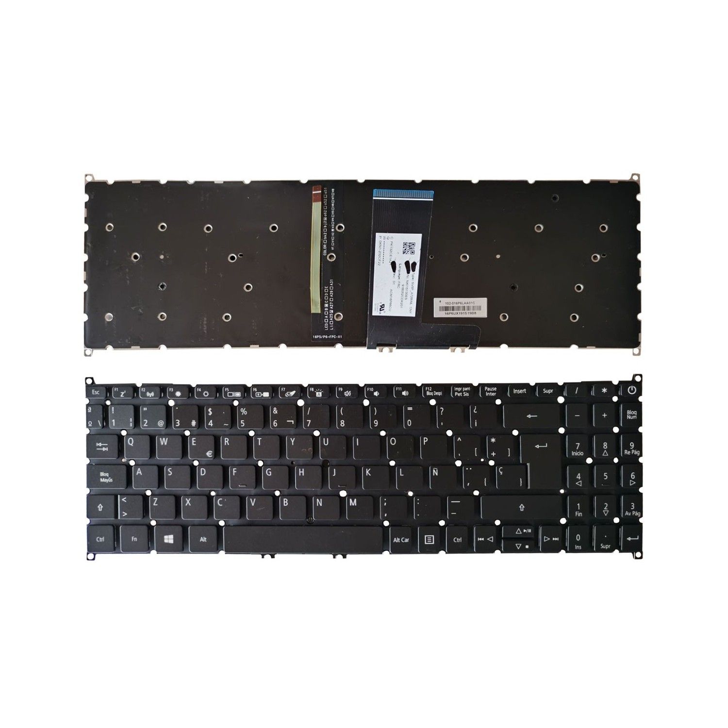 SP笔记本电脑键盘为Acer Aspire 3 A315-21 A315-31 A315-315-34 A315-34 A315-34 A315-53