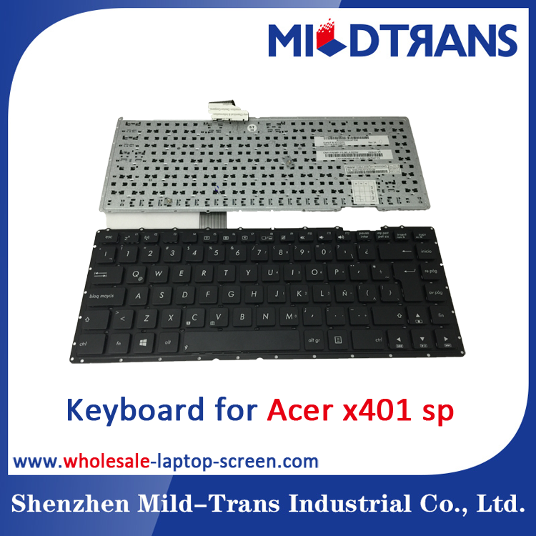 SP teclado laptop para Acer x401