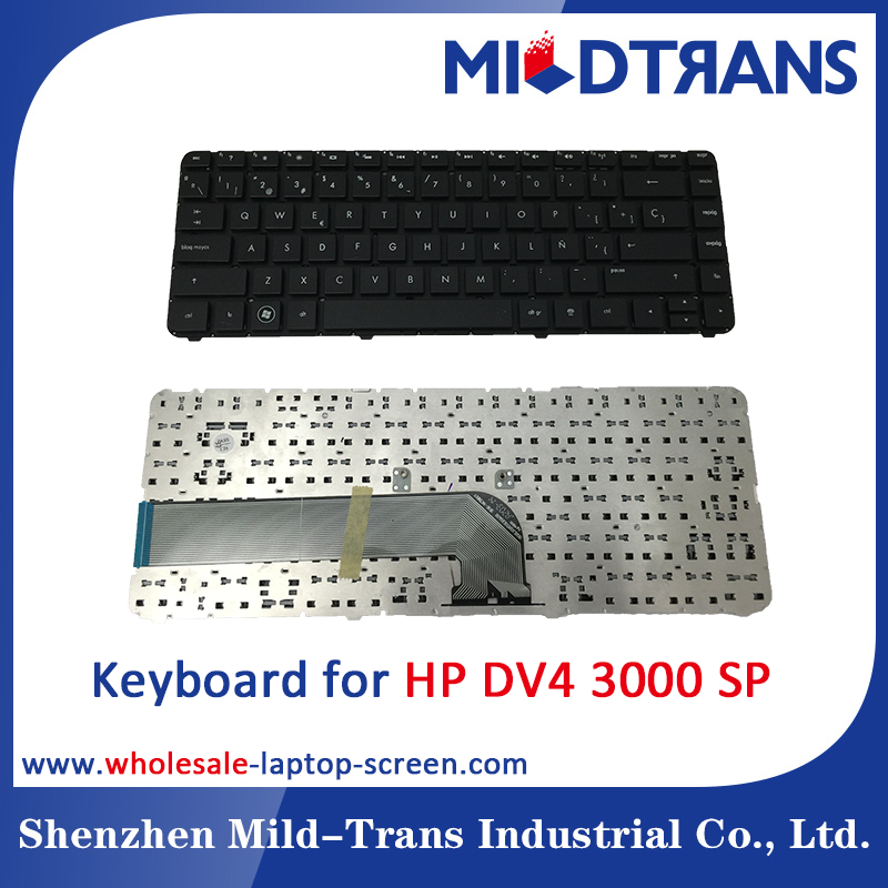Teclado del ordenador portátil del SP para HP DV4 3000