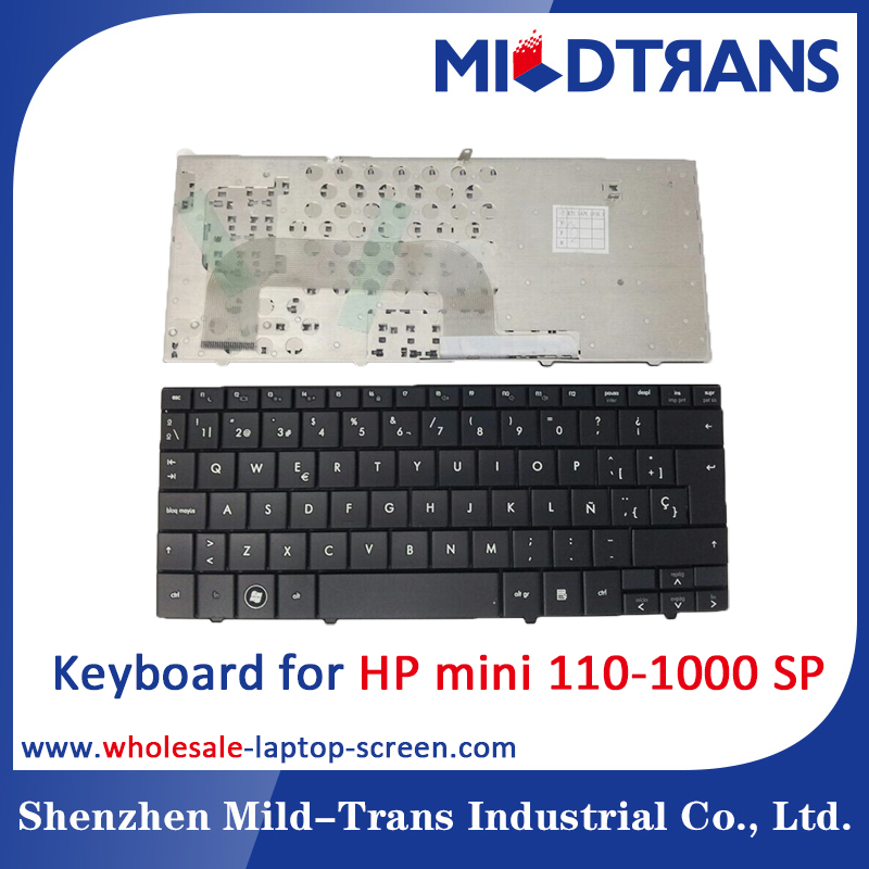 Teclado do portátil do SP para o HP Mini 110-1000