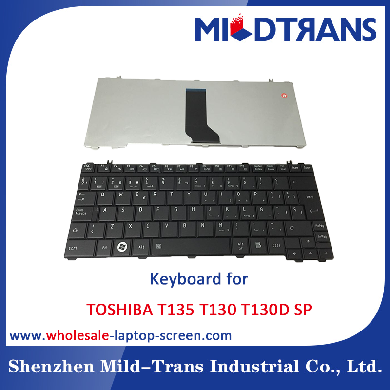 東芝 T135 T130 T130D のための SP のラップトップのキーボード