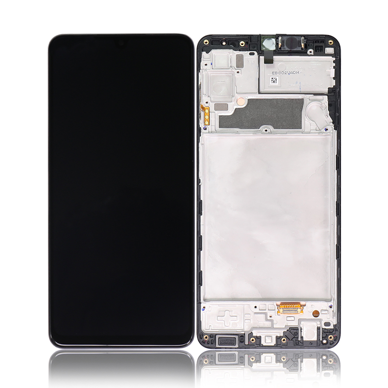 Ekran Yedek Ekran LCD Ekran Samsung M20 M205F M205G Montaj Siyah Için Dokunmatik Panel