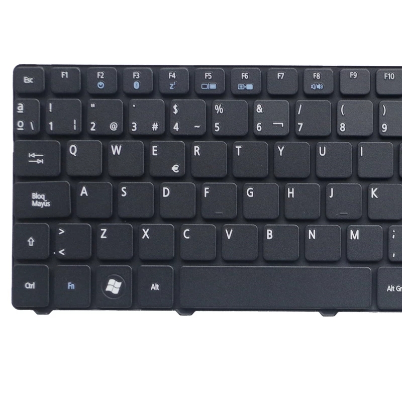 Acasireのためのスペインのノートパソコンのキーボード5810T 5820 5750G 5750 5536TG 7741ZG 7741G 5350 Black SP Tecladoキーボード新しい