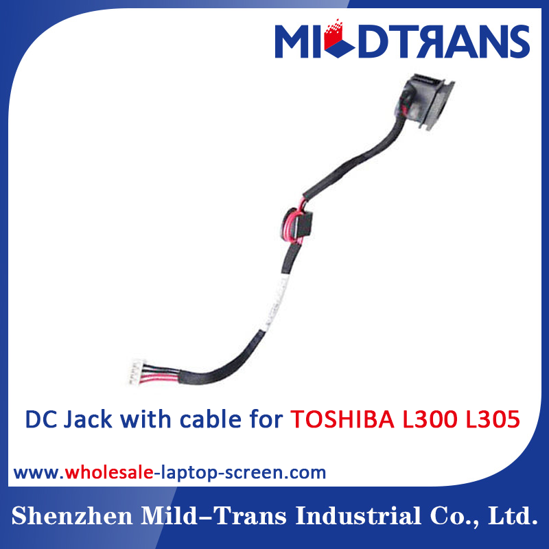 Toshiba L300 portátil DC Jack