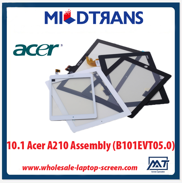 Touch digitizer with high quality for 10.1 Acer A210 Assembly (B101EVT05.0)