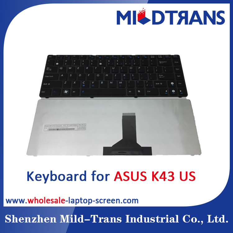 E.u. teclado portátil para Asus K43