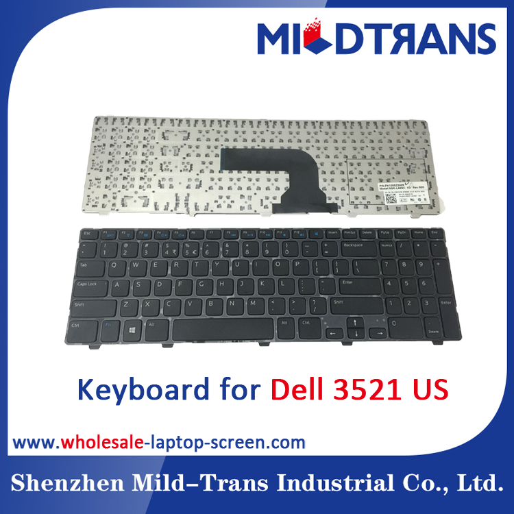 美国笔记本电脑键盘用于 DELL ™3521
