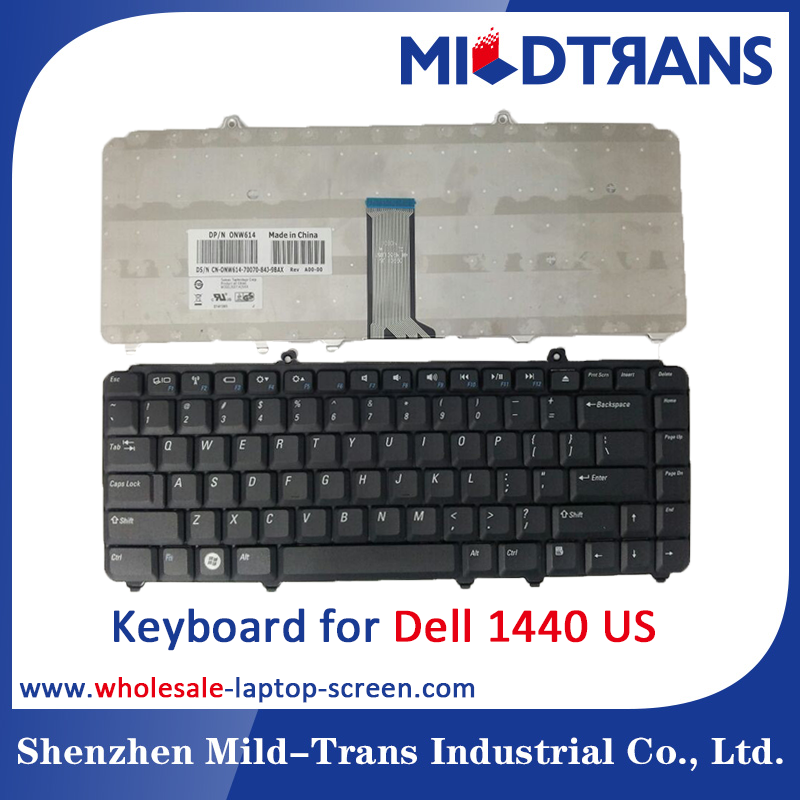 US Laptop Keyboard for Dell 1440