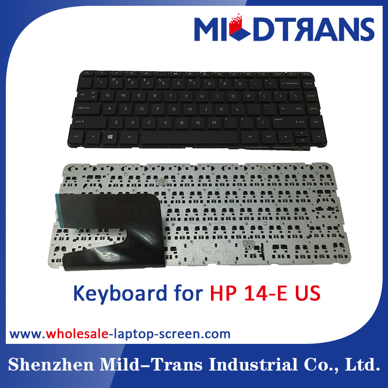 US Laptop Keyboard for HP 14-E