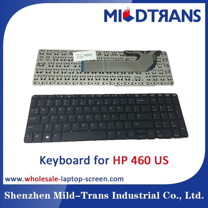 HP 460 için ABD Laptop klavye