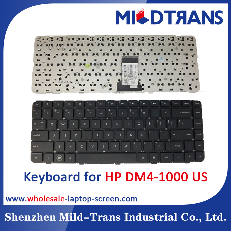 HP dm4-1000 için ABD Laptop klavye