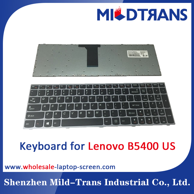 لوحه مفاتيح الكمبيوتر المحمول ل US لينوفو B5400