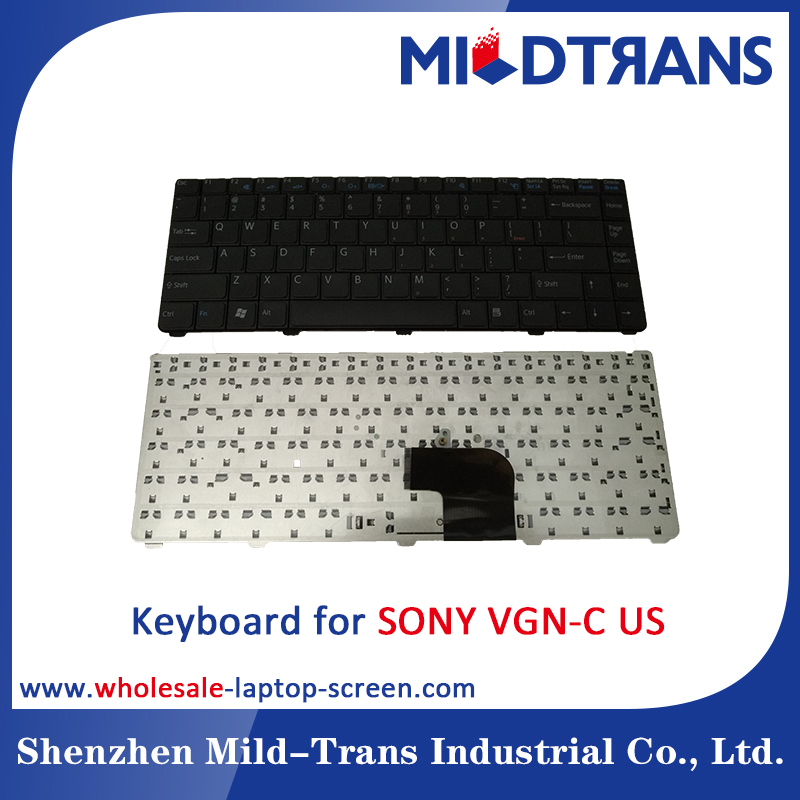 Sony VGN-C için ABD Laptop klavye
