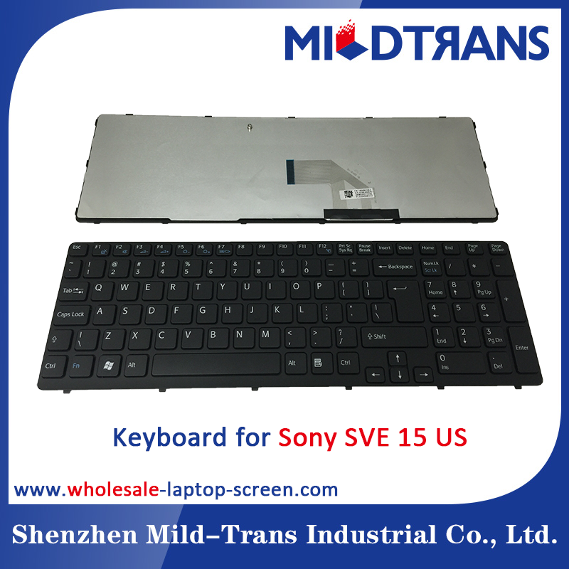 US Laptop tastiera per Sony SVE 15