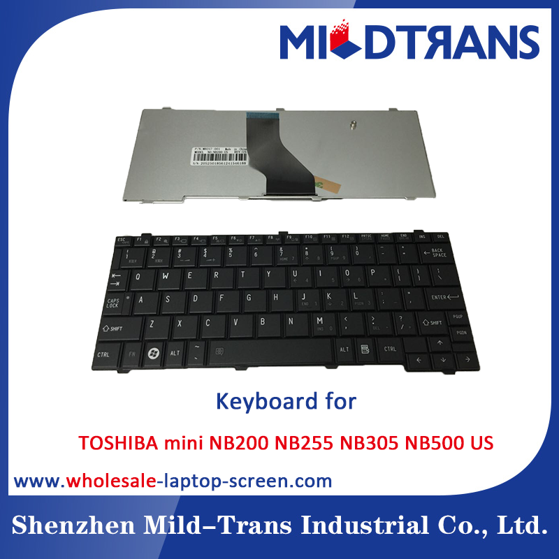 美国笔记本电脑键盘为东芝迷你 NB200 NB255 NB305 NB500