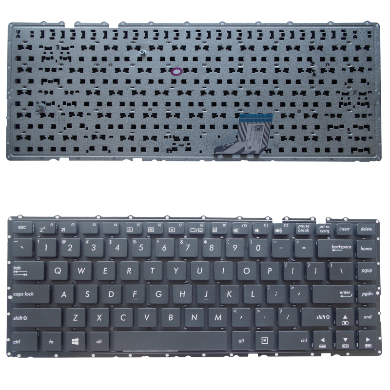 ASUS K401L A401 A401L K401 K401LB MP-13K83US-9206キーボード用米国の新しいラップトップキーボード