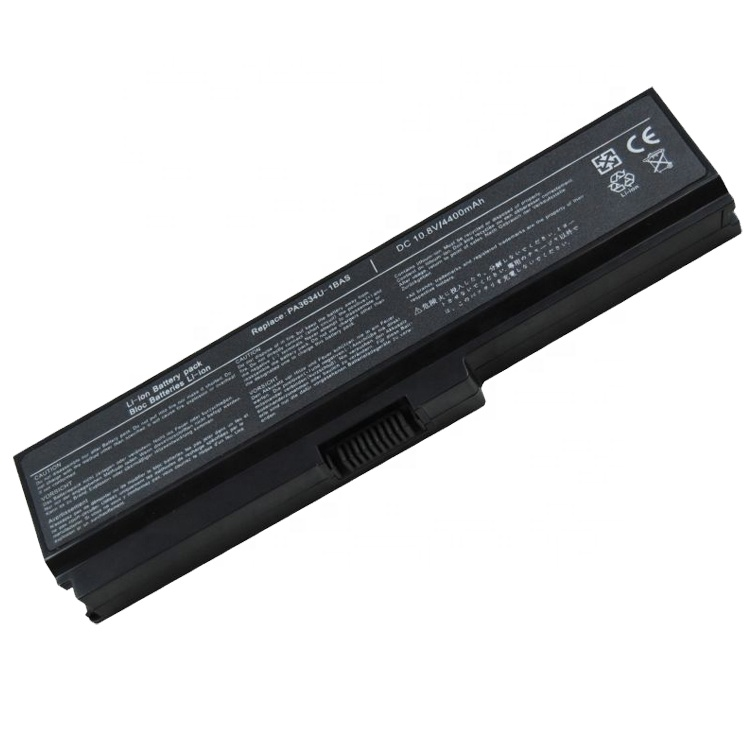 Vente en gros DC 4400MAh 10,8V Li-ion Battery Pack de batterie pour ordinateur portable pour ordinateur portable Toshiba PA3634