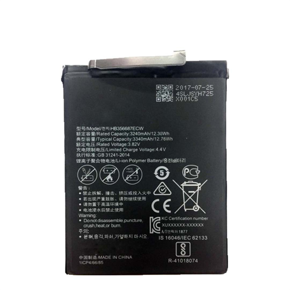 Preço de fábrica Atacado HB356687ECW para Huawei Nova 3i substituição de bateria do telefone móvel