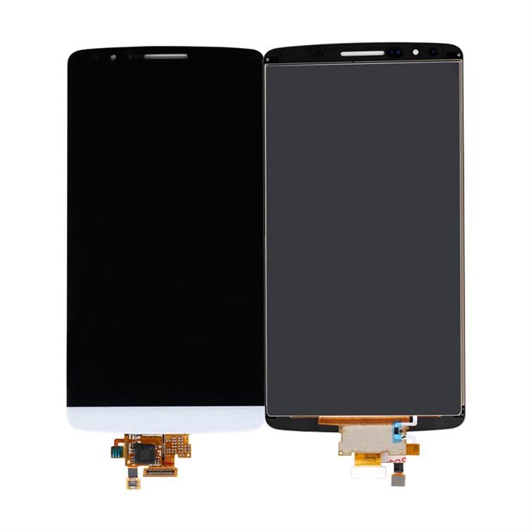 Toptan Cep Telefonu LCD LG G3 D850 D855 D859 LCD Dokunmatik Ekran Digitizer Meclisi Siyah