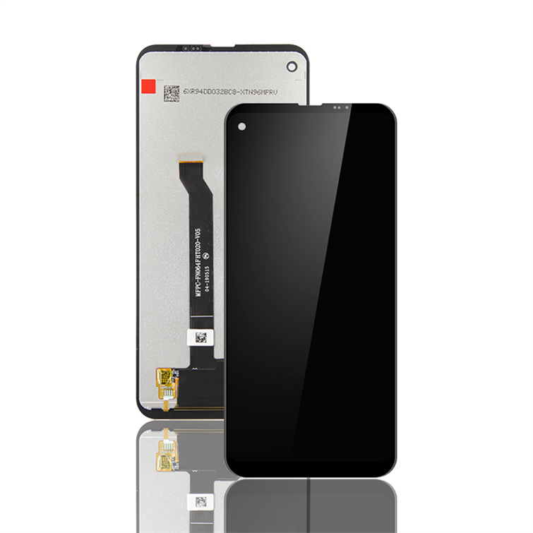 Wholesale téléphone portable LCD avec écran tactile de numérisation à écran tactile pour LG Q70