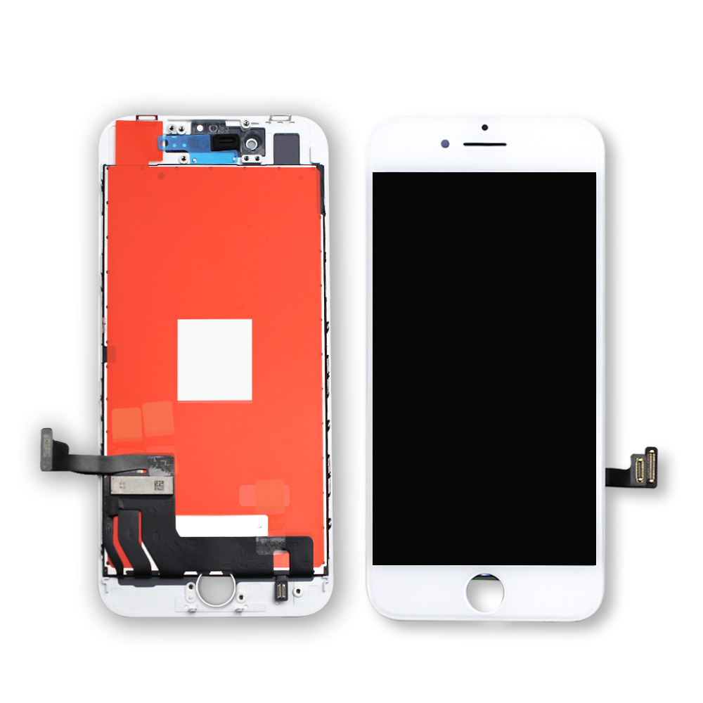 Wholesale branco Tianma celular LCD para iPhone 8 lcd substituição de montagem digitador