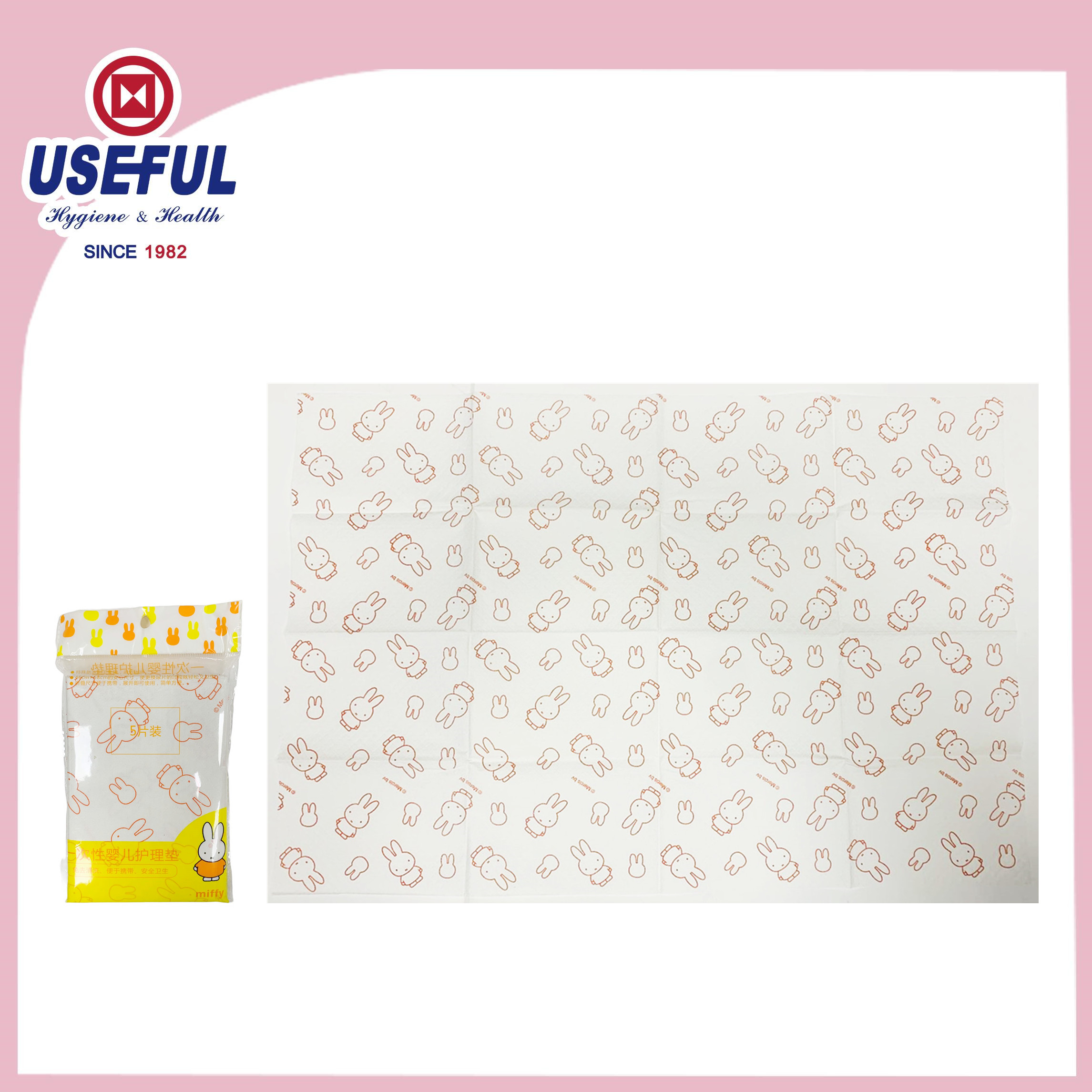 2 ply Disposable Changing Mat