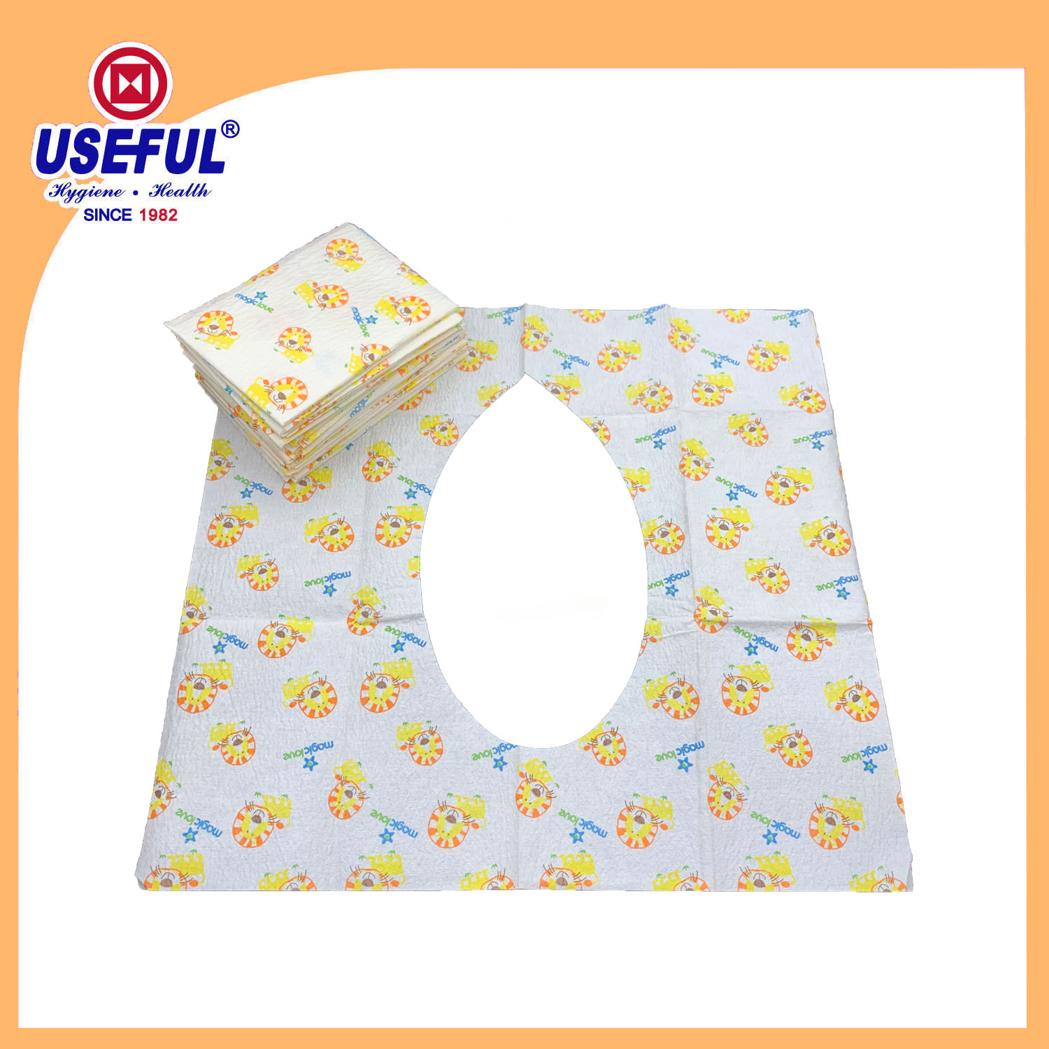 2ply water resistant toilet seat cover for promotion