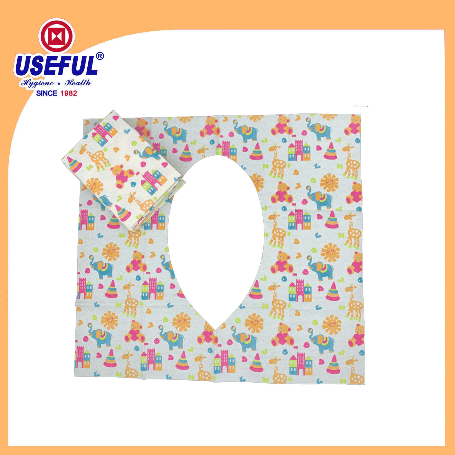 3ply water resistant toilet seat cover for promotion