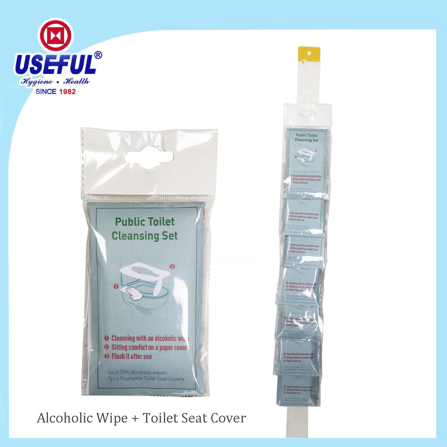 Strip Items-Public Toilet Cleaning Kit