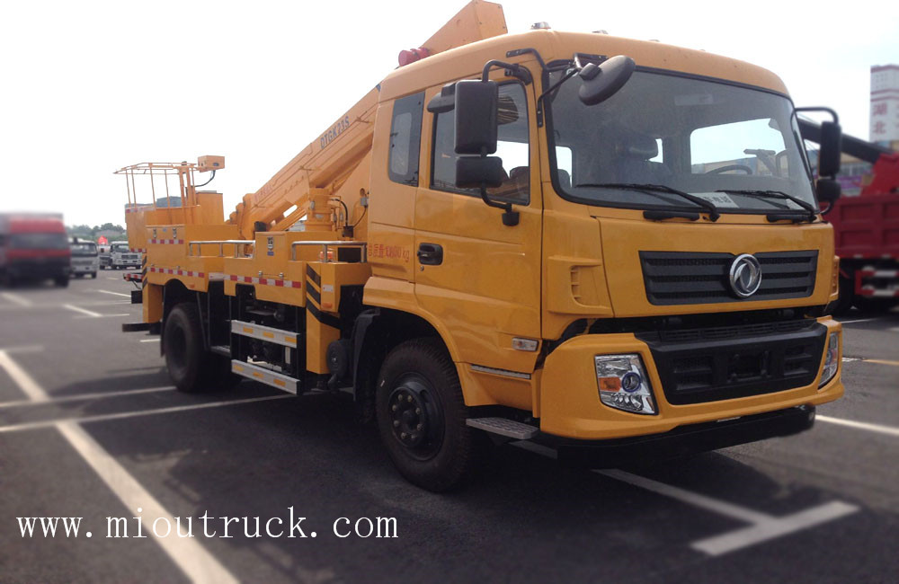 18m lifting height dongfeng 4*2 high altitude operation truck  SZD5110JGKD4