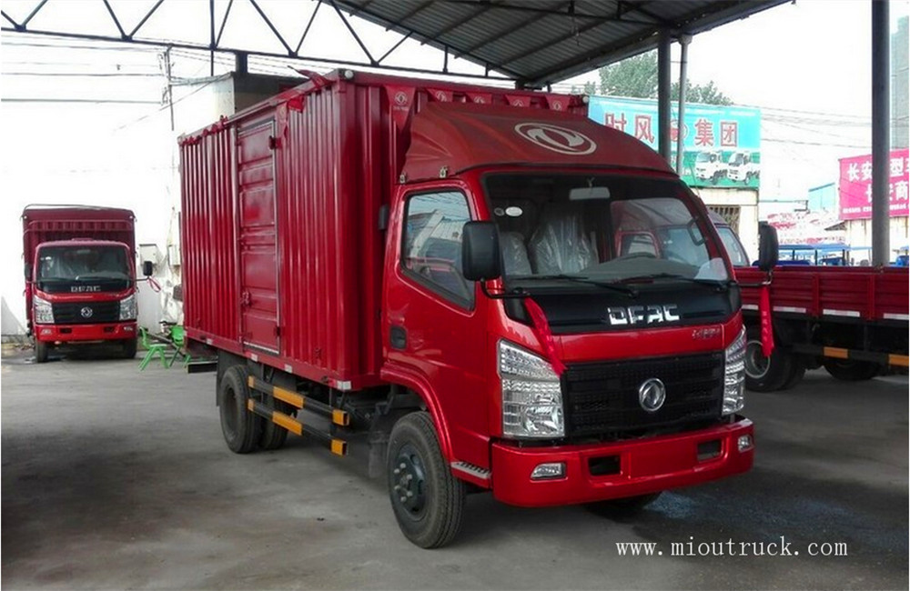 중국 동 풍수 최고의 가격 미니 상자 밴 트럭