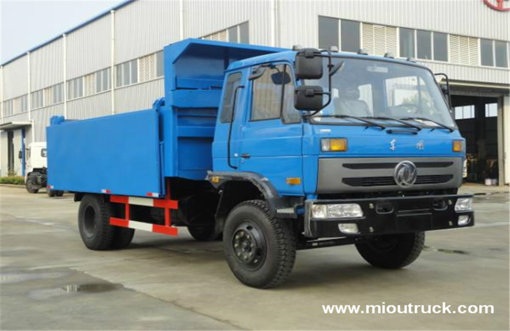 중국의 새로운 동풍 브랜드 15T의 4 × 10m3는 덤프 트럭