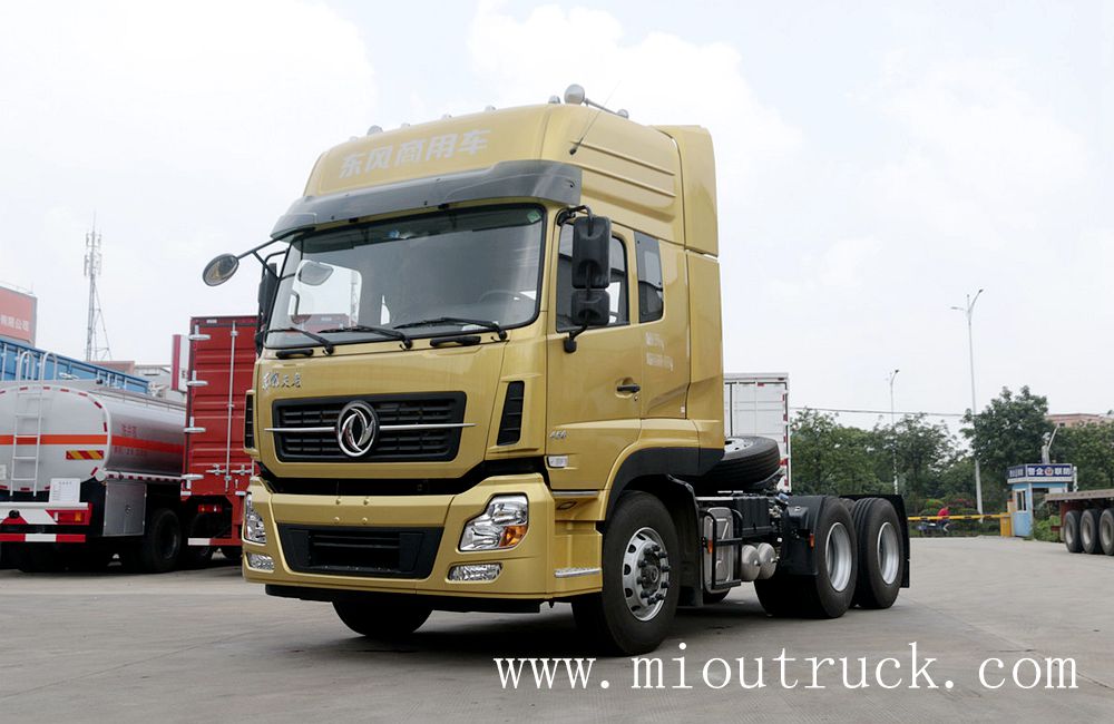 DFCV Tianlong DFL4251A15 450HP 6 * 4 Tugas berat trak traktor (485 gandar belakang)