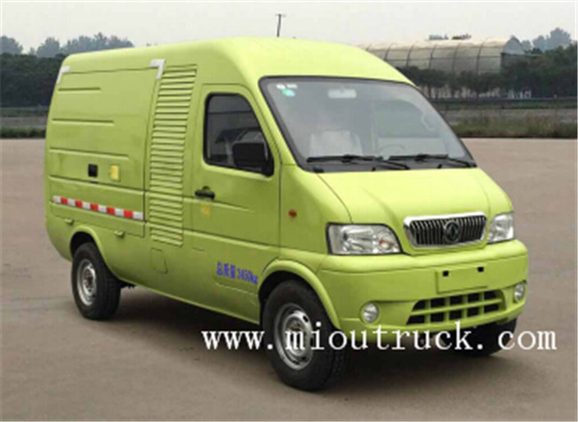 Dongfeng 4 * 2 puro eléctrico van cargo Truck para la venta