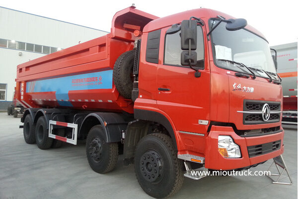 Caminhão de descarga de 12 wheeler DongFeng 8x4 e caminhão basculante