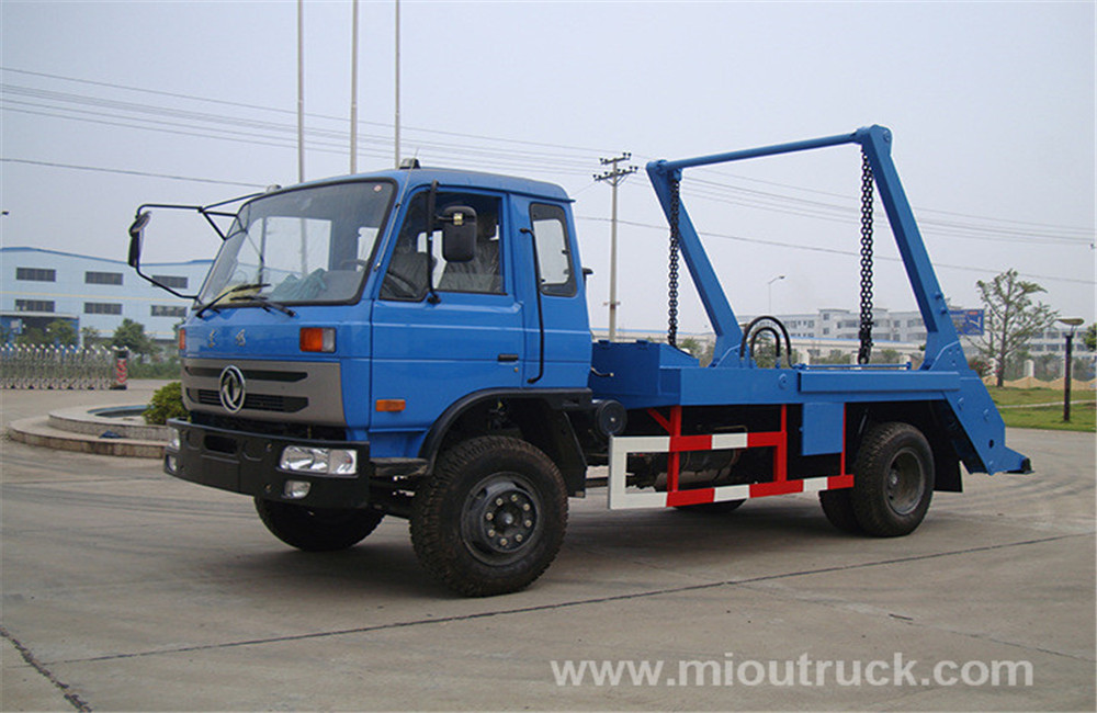 DongFeng145 8CBM duy nhất cầu quét cơ thể từ chối thu rác xe tải Trung Quốc nhà sản xuất