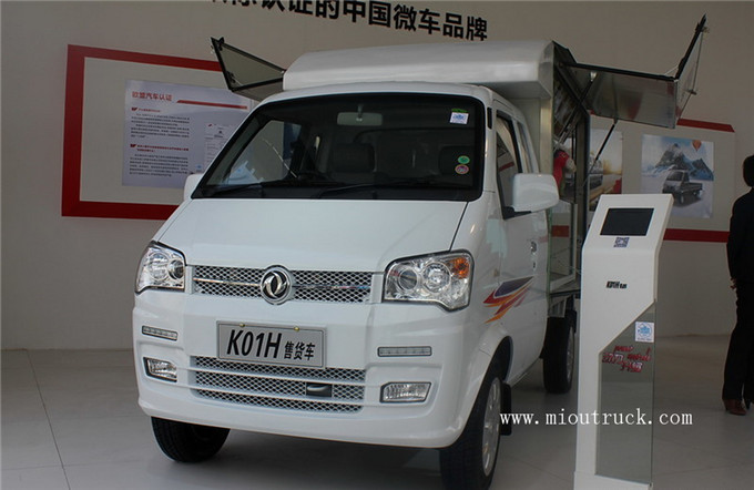 Dongfeng 1.21L 87 hp diesel 2.4M semi van truck