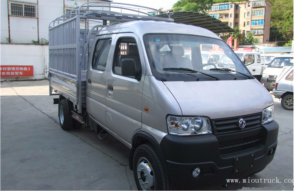 Dongfeng 1.25L 87hp gasoline Double row cargo truck