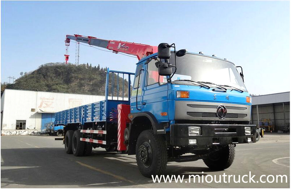 Dongfeng serie 153 245hp 6 × 4 camiones grúa DFE5258JSQF